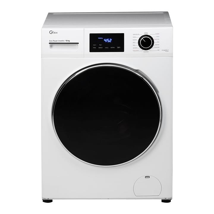 ماشین لباسشویی جی پلاس مدل J8470W ظرفیت 8 کیلوگرم Gplus J8470W Washing Machine 8kg